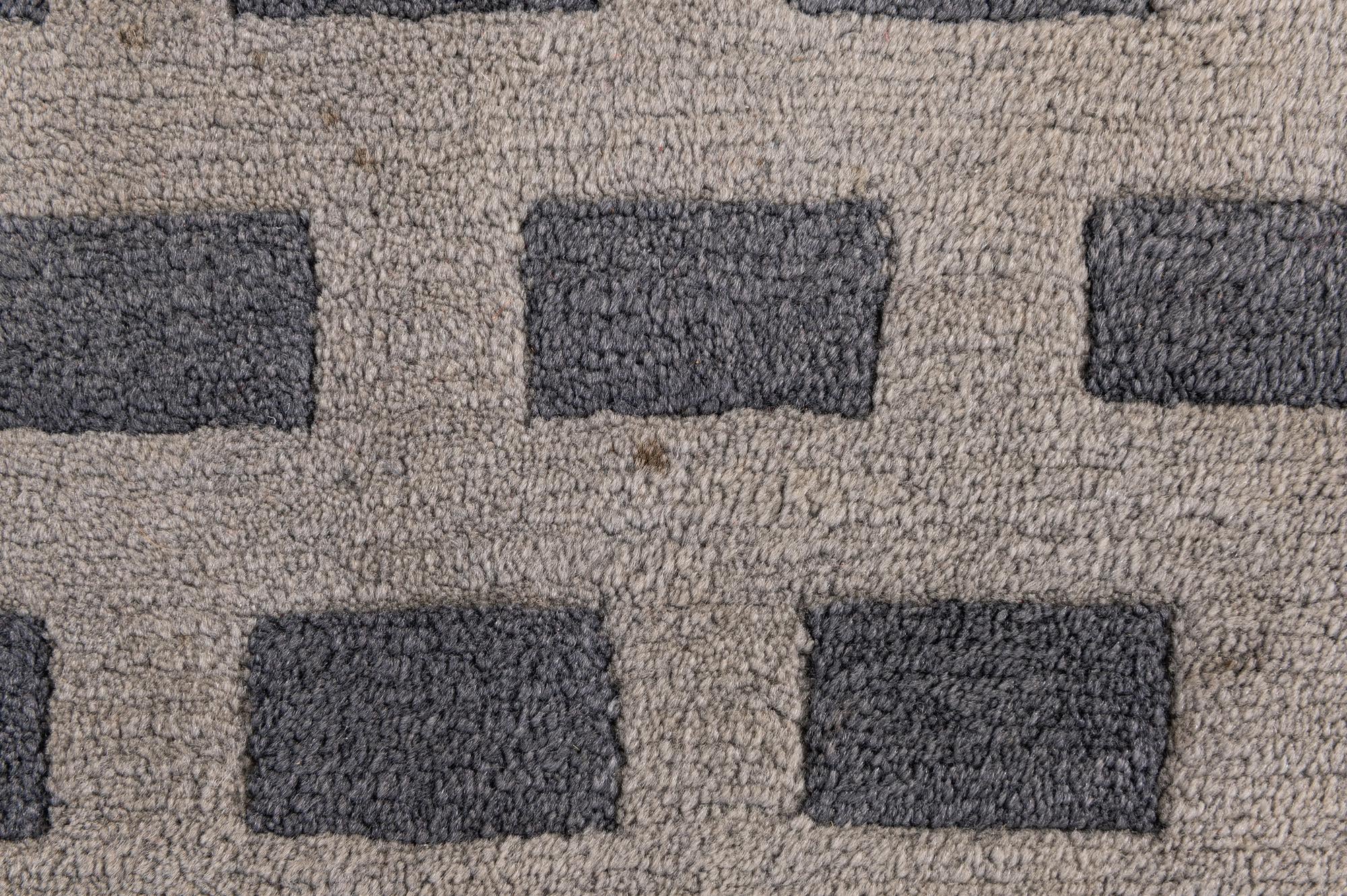 205cm x 300cm anudado a mano Tibet Alfombra Lana
