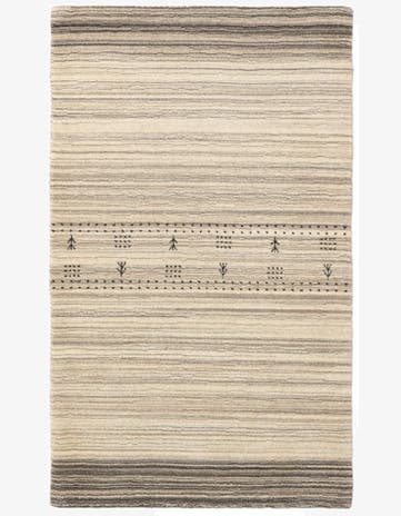 2' 5 x 4' Hand Knotted Tibet Wool Rug