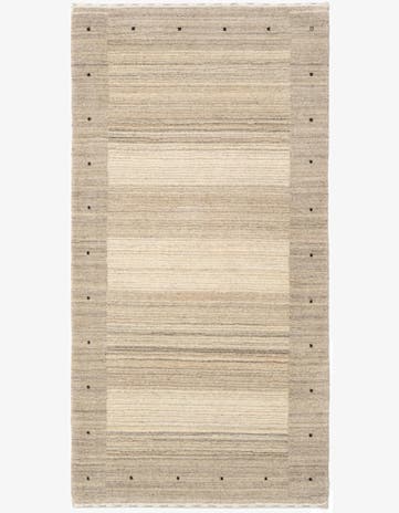 2' 6 x 4' 9 Hand Knotted Tibet Wool Rug