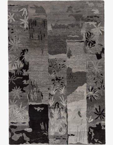 4' x 6' Hand Knotted Tibet Wool Rug