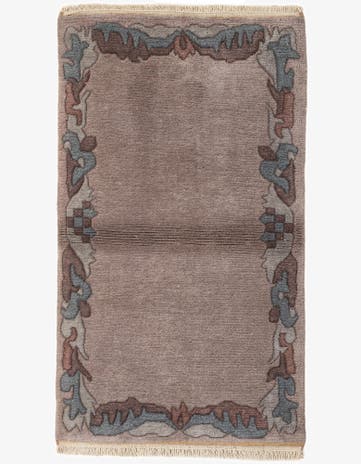 3' x 5' 3 Hand Knotted Tibet Wool Rug