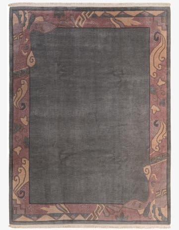 8' 5 x 11' 5 Hand Knotted Tibet Wool Rug