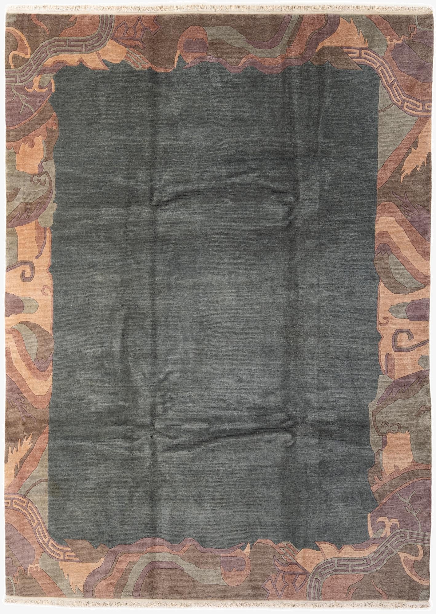 8' 3 x 11' 6  Hand Knotted Tibet Wool Rug
