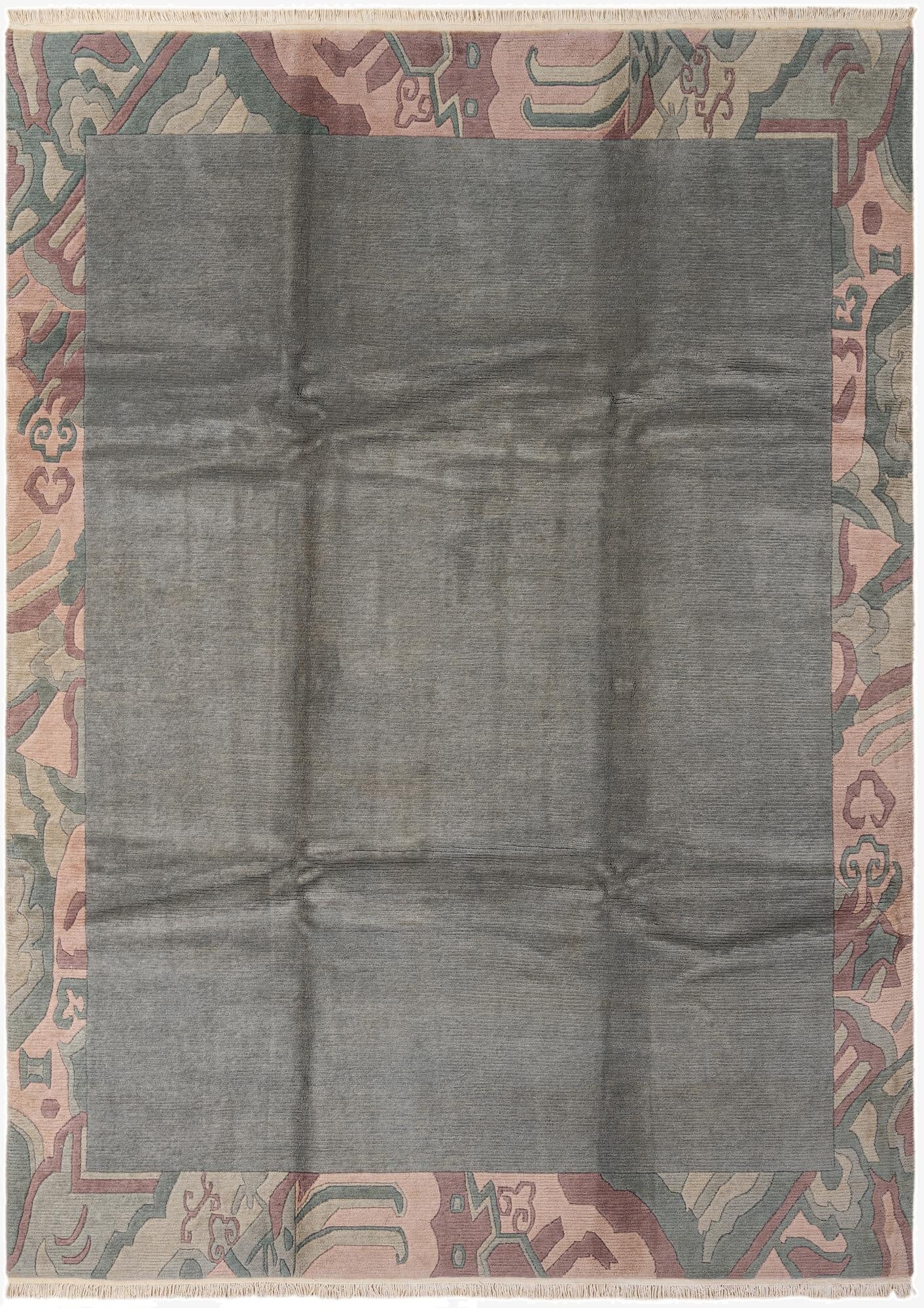 8' 4 x 11' 6  Hand Knotted Tibet Wool Rug
