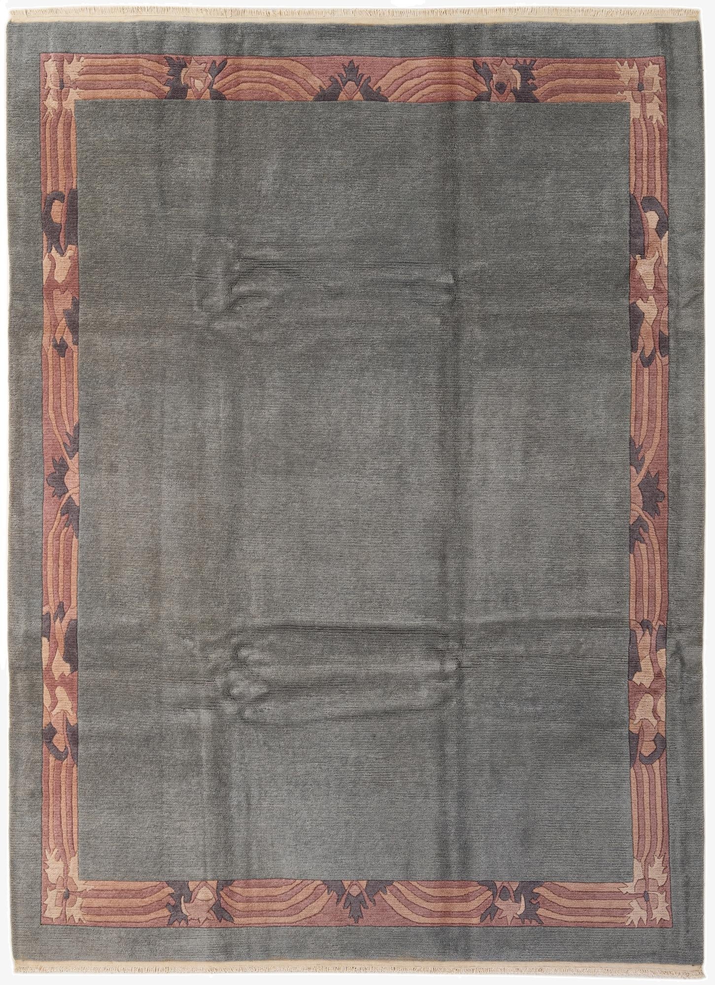 8' 5 x 11' 4  Hand Knotted Tibet Wool Rug