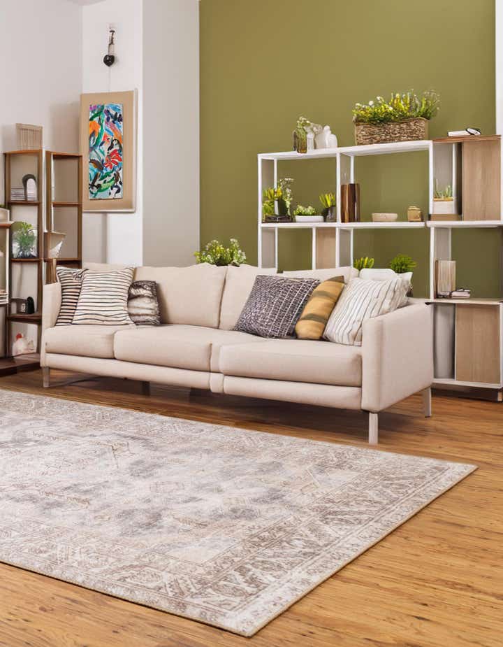 3' 6 x 5' 6 Washable Timeless Rug