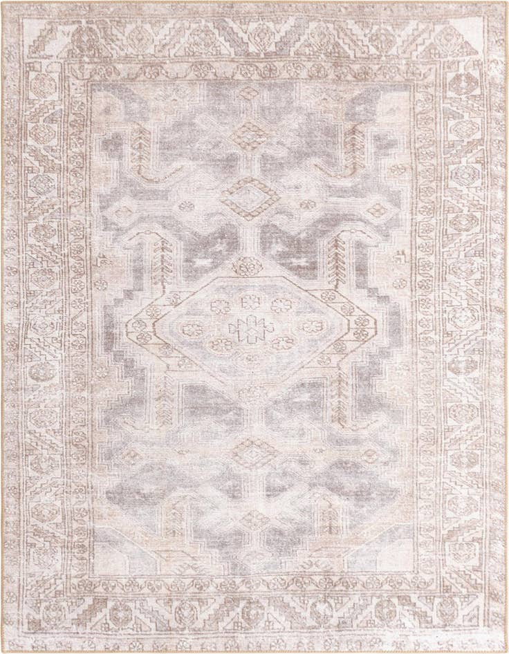 Detail image of 5' x 8' Washable Timeless Rug