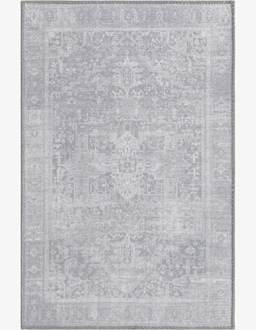 Gray Washable Timeless Rug