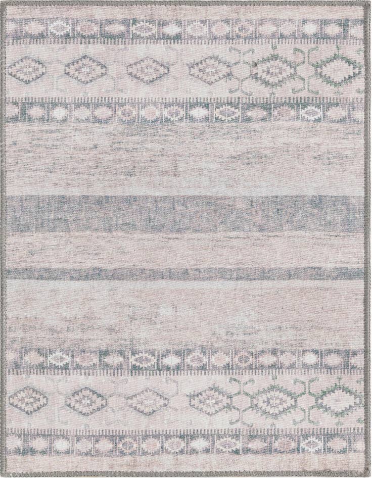 Detail image of 2' x 3' Washable Timeless Rug