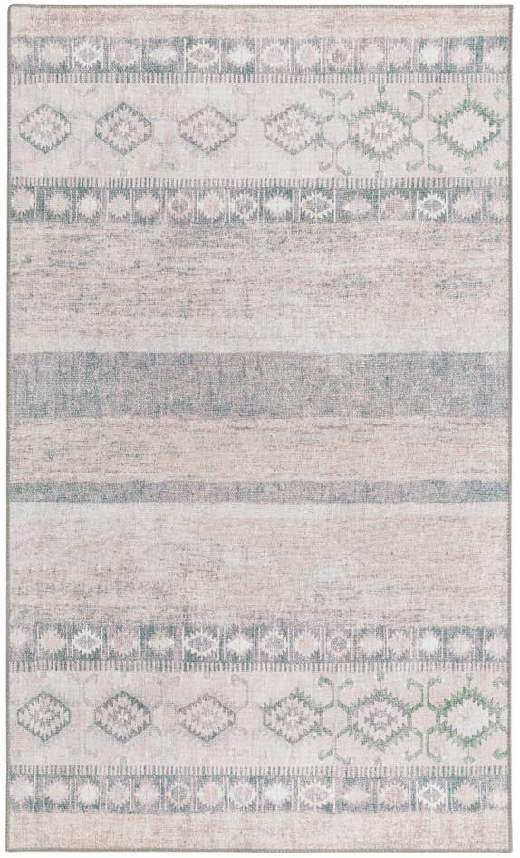 Detail image of 5' x 8' Washable Timeless Rug