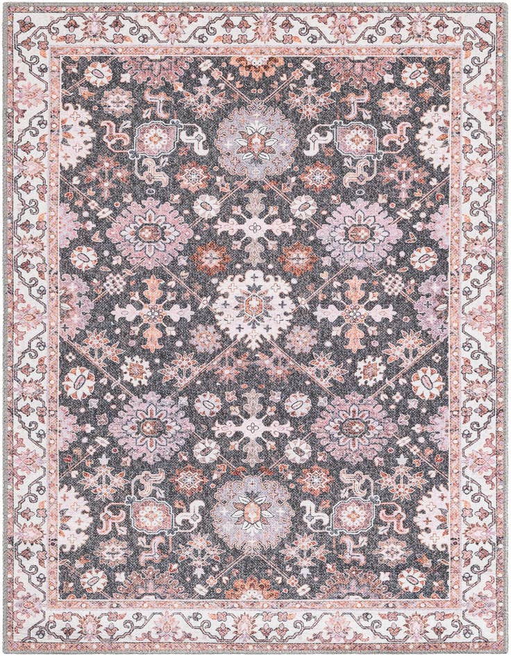 Detail image of 3' 6 x 5' 6 Washable Timeless Rug