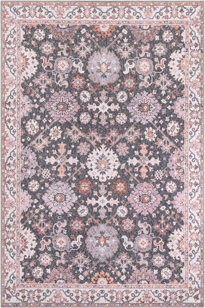 6' 1 x 9' Washable Timeless Rug