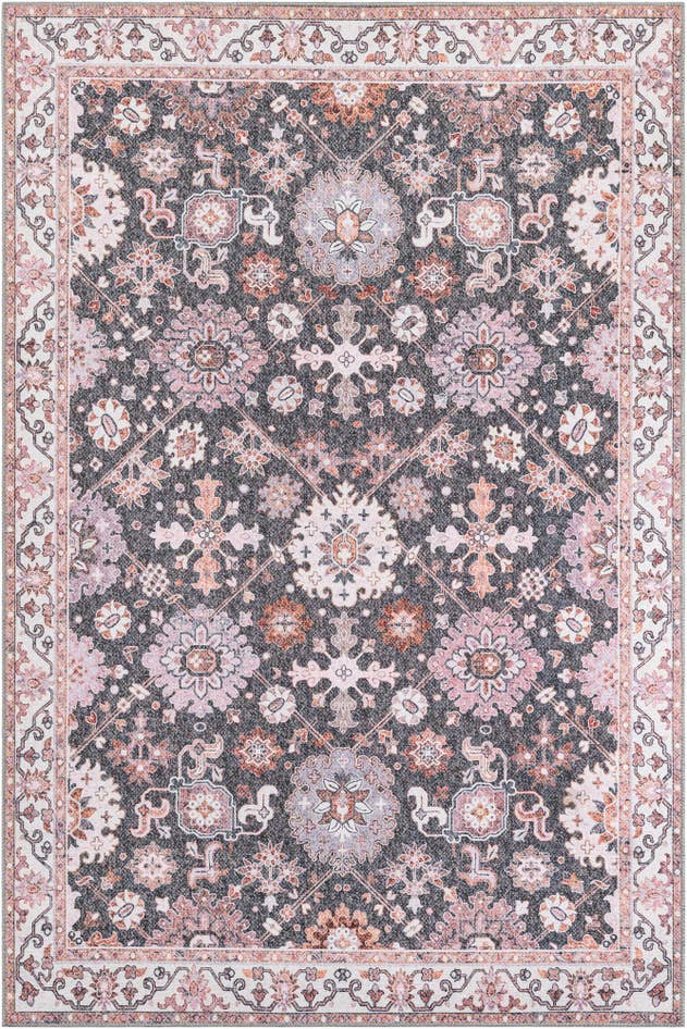 Detail image of 6' 1 x 9' Washable Timeless Rug