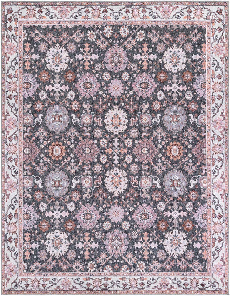 Detail image of 7' 10 x 10' Washable Timeless Rug