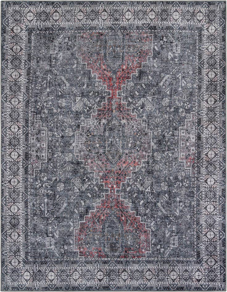Detail image of 9' 5 x 13' 1 Washable Timeless Rug