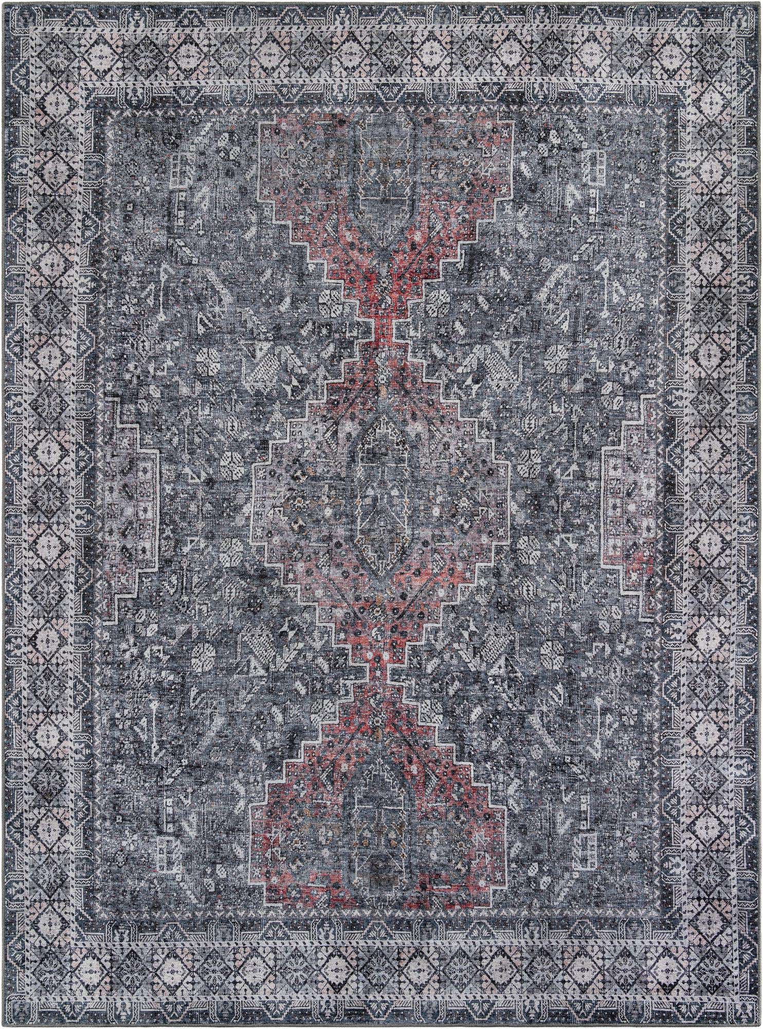 9' 5 x 13' 1 Washable Timeless Rug