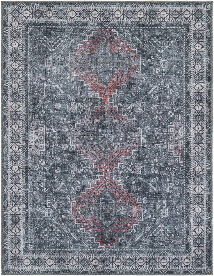 Detail image of 3' 6 x 5' 6 Washable Timeless Rug