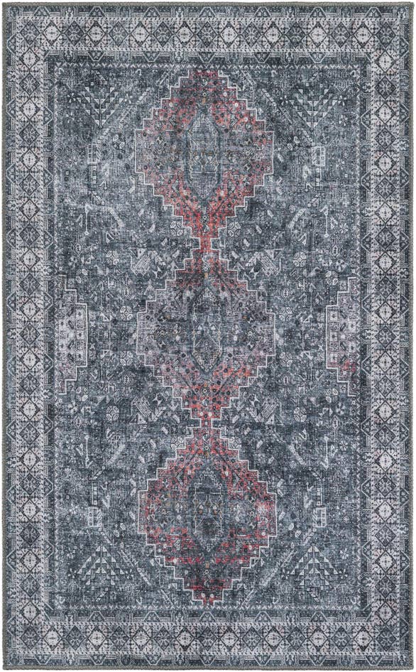 Detail image of 3' 6 x 5' 6 Washable Timeless Rug
