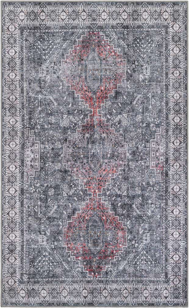 5' 1 x 8' Washable Timeless Rug