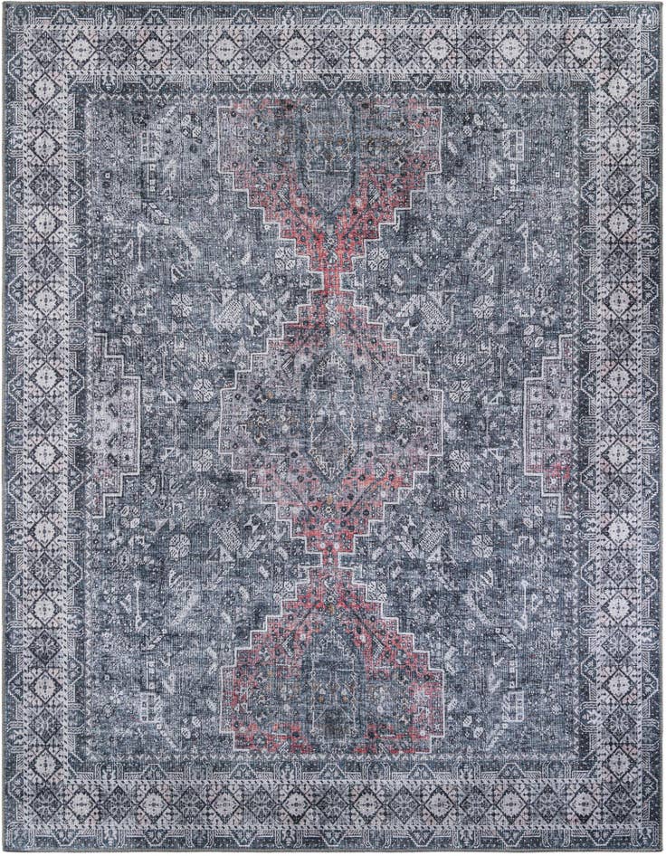Detail image of 7' 10 x 10' Washable Timeless Rug