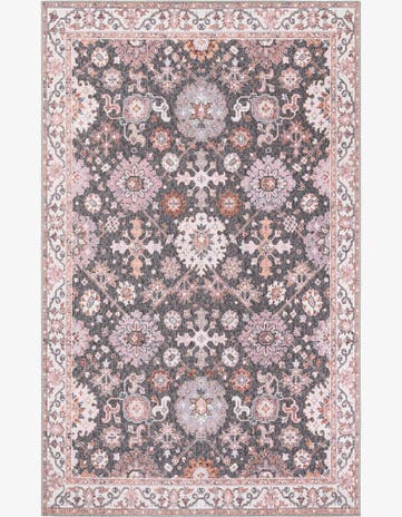 5' 1 x 8' Washable Timeless Rug