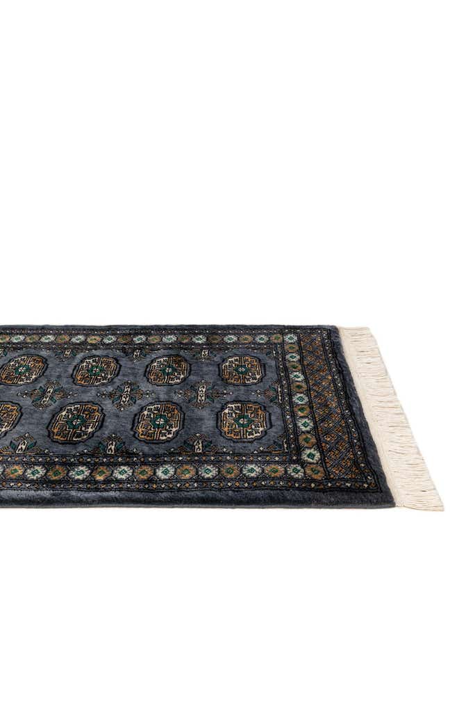 2' 8 x 4' 1 Hand Knotted Torkaman Wool Rug