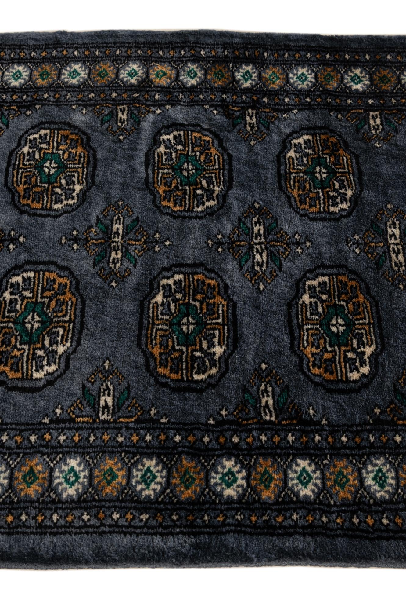2' 8 x 4' 1 Hand Knotted Torkaman Wool Rug
