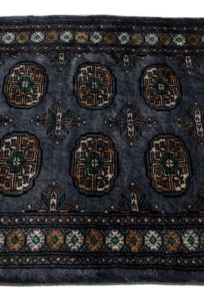 2' 8 x 4' 1 Hand Knotted Torkaman Wool Rug