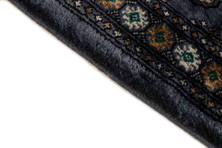 Detail image of 2' 8 x 4' 1 Hand Knotted Torkaman Wool Rug