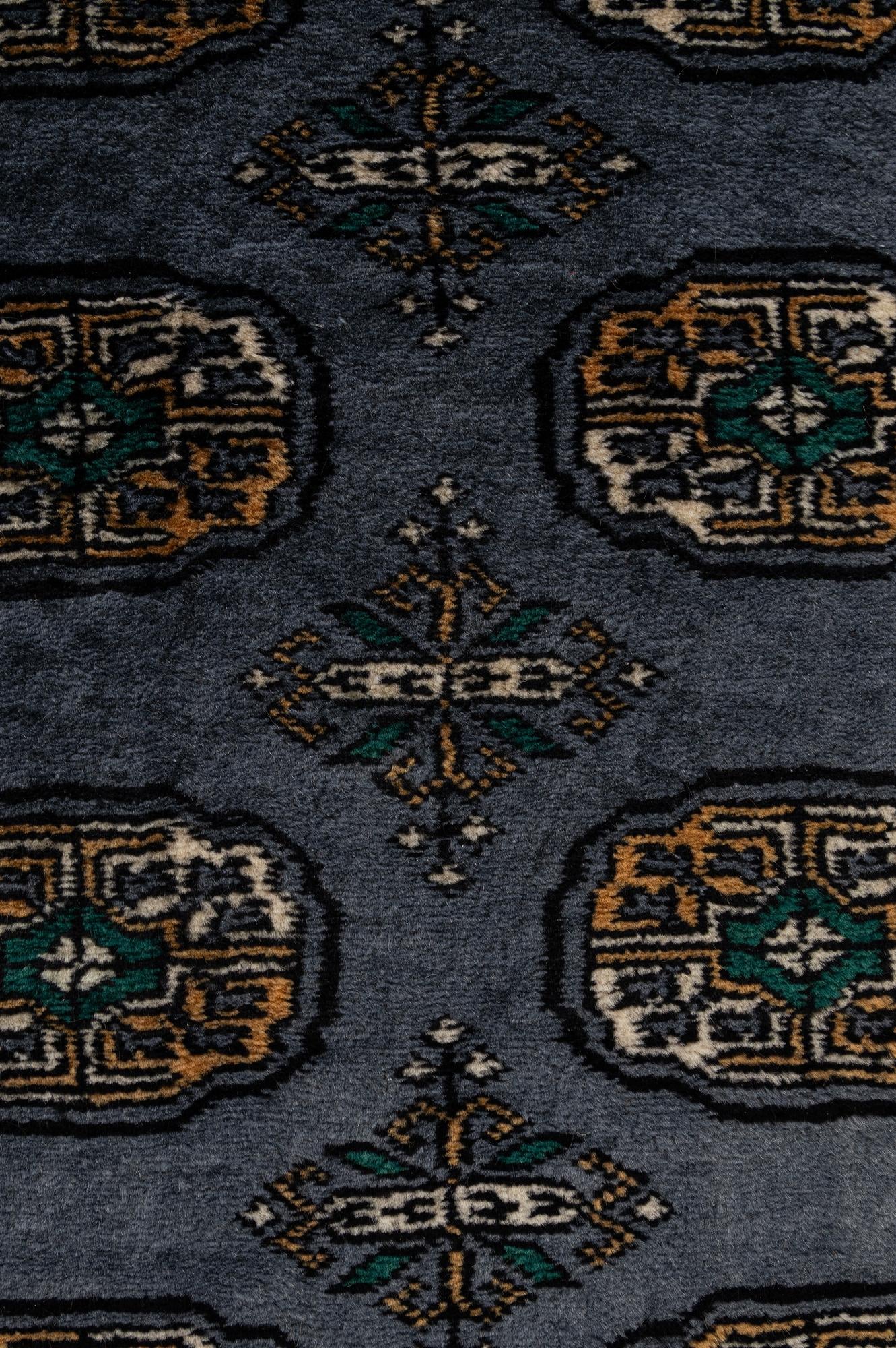 2' 8 x 4' 1 Hand Knotted Torkaman Wool Rug