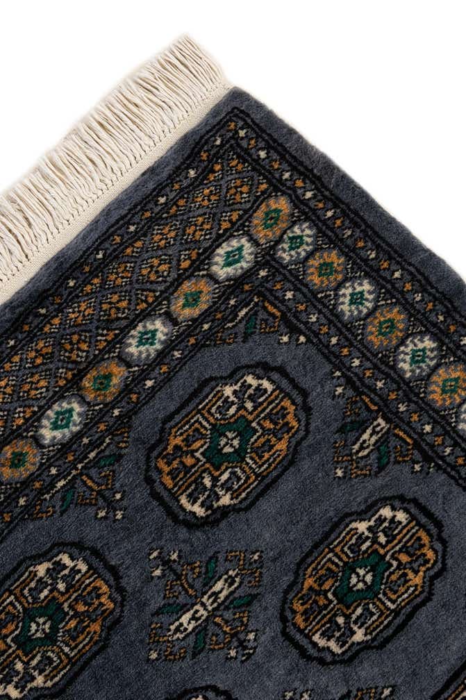 2' 8 x 4' 1 Hand Knotted Torkaman Wool Rug