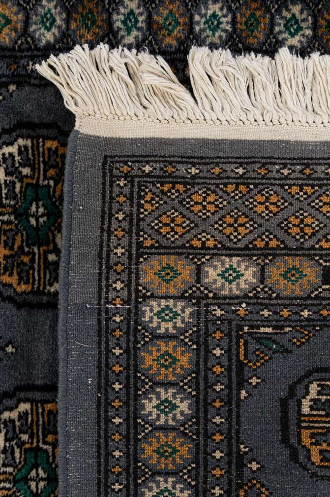2' 8 x 4' 1 Hand Knotted Torkaman Wool Rug