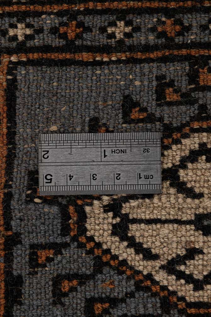 7' 6 x 9' 8 Hand Knotted Torkaman Persian Wool Rug