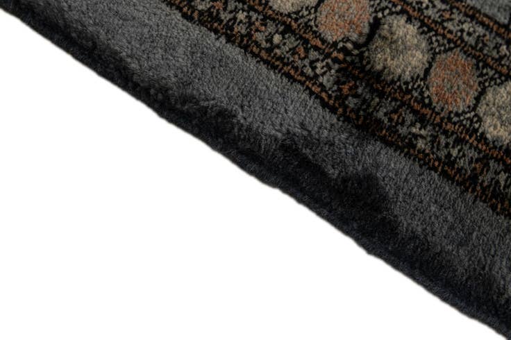 Detail image of 7' 6 x 9' 8 Hand Knotted Torkaman Persian Wool Rug