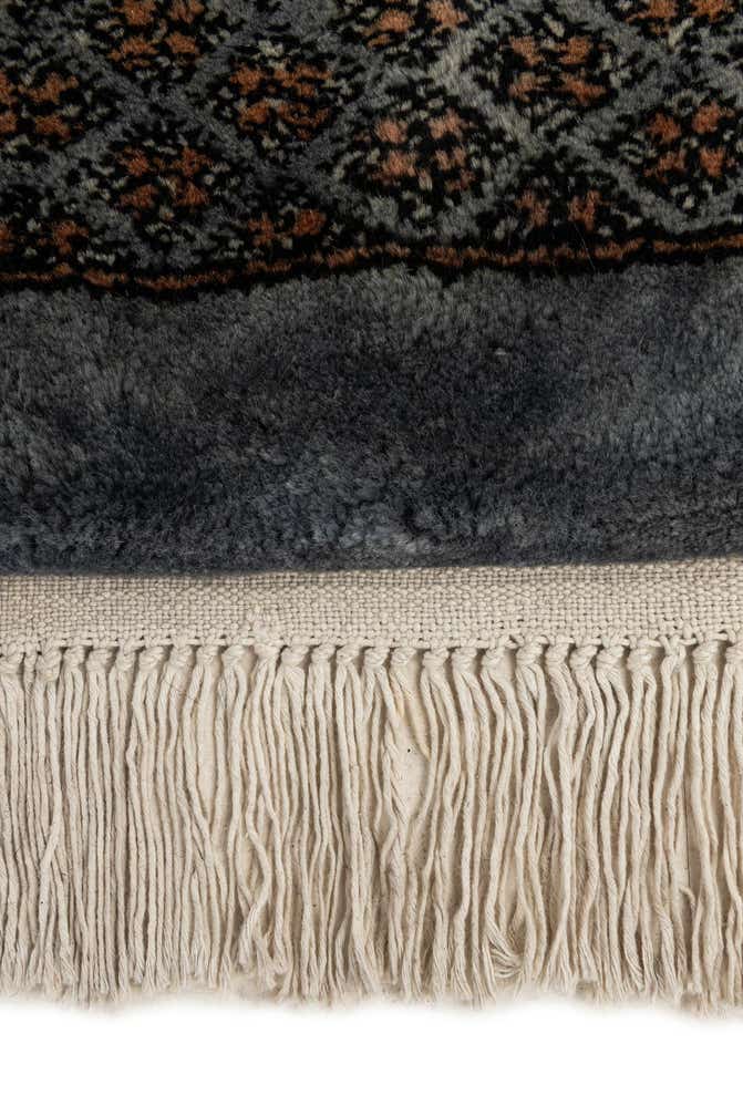7' 6 x 9' 8 Hand Knotted Torkaman Persian Wool Rug