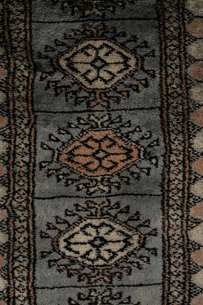 7' 6 x 9' 8 Hand Knotted Torkaman Persian Wool Rug
