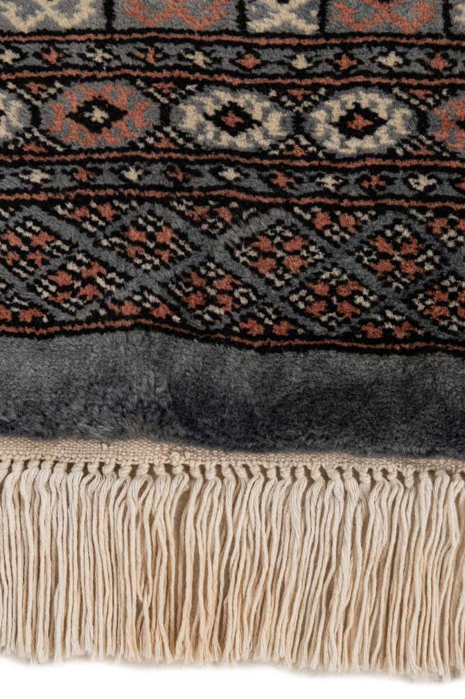4' 3 x 5' 11 Hand Knotted Torkaman Persian Wool Rug