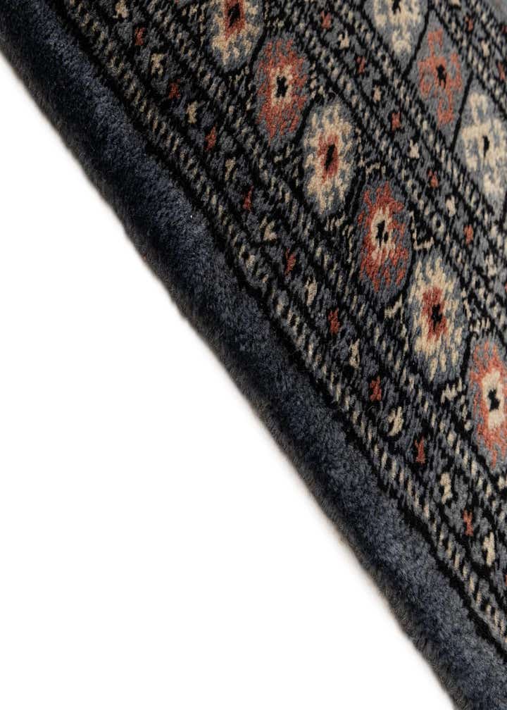 4' 3 x 6' 8 Hand Knotted Torkaman Persian Wool Rug