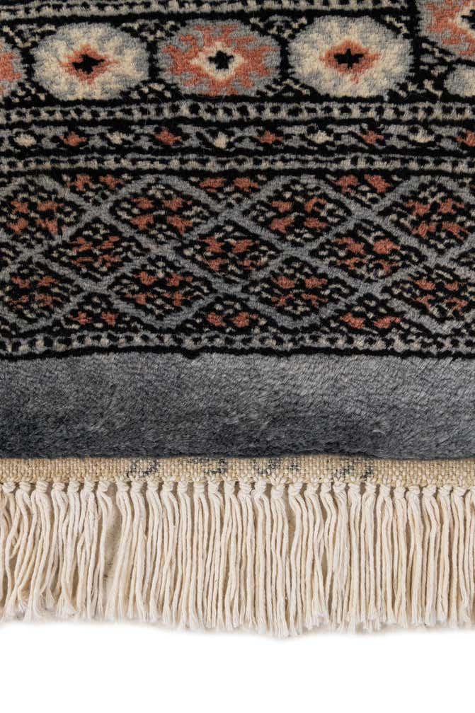 4' 2 x 5' 9 Hand Knotted Torkaman Persian Wool Rug