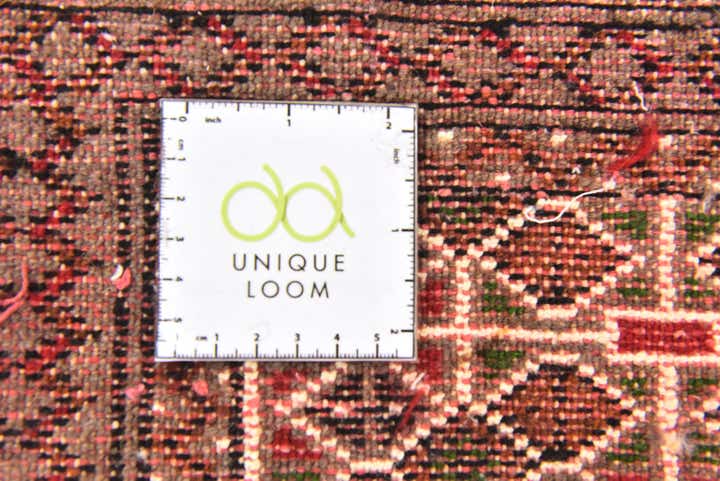 1' 8 x 3' 5 Hand Knotted Torkaman Persian Wool Rug