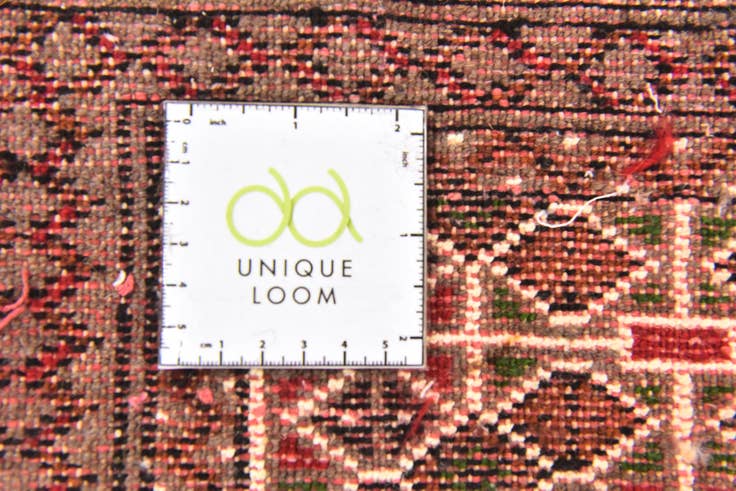 Detail image of 1' 8 x 3' 5 Hand Knotted Torkaman Persian Wool Rug