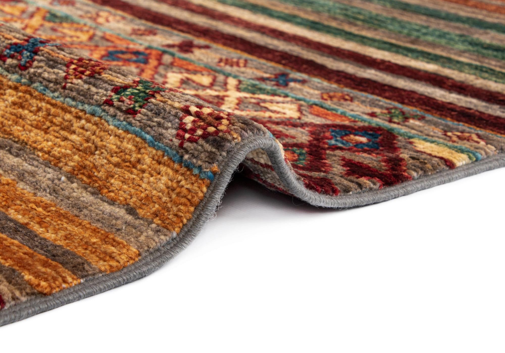 5' 9 x 8' 2 Torkman Wool Rug
