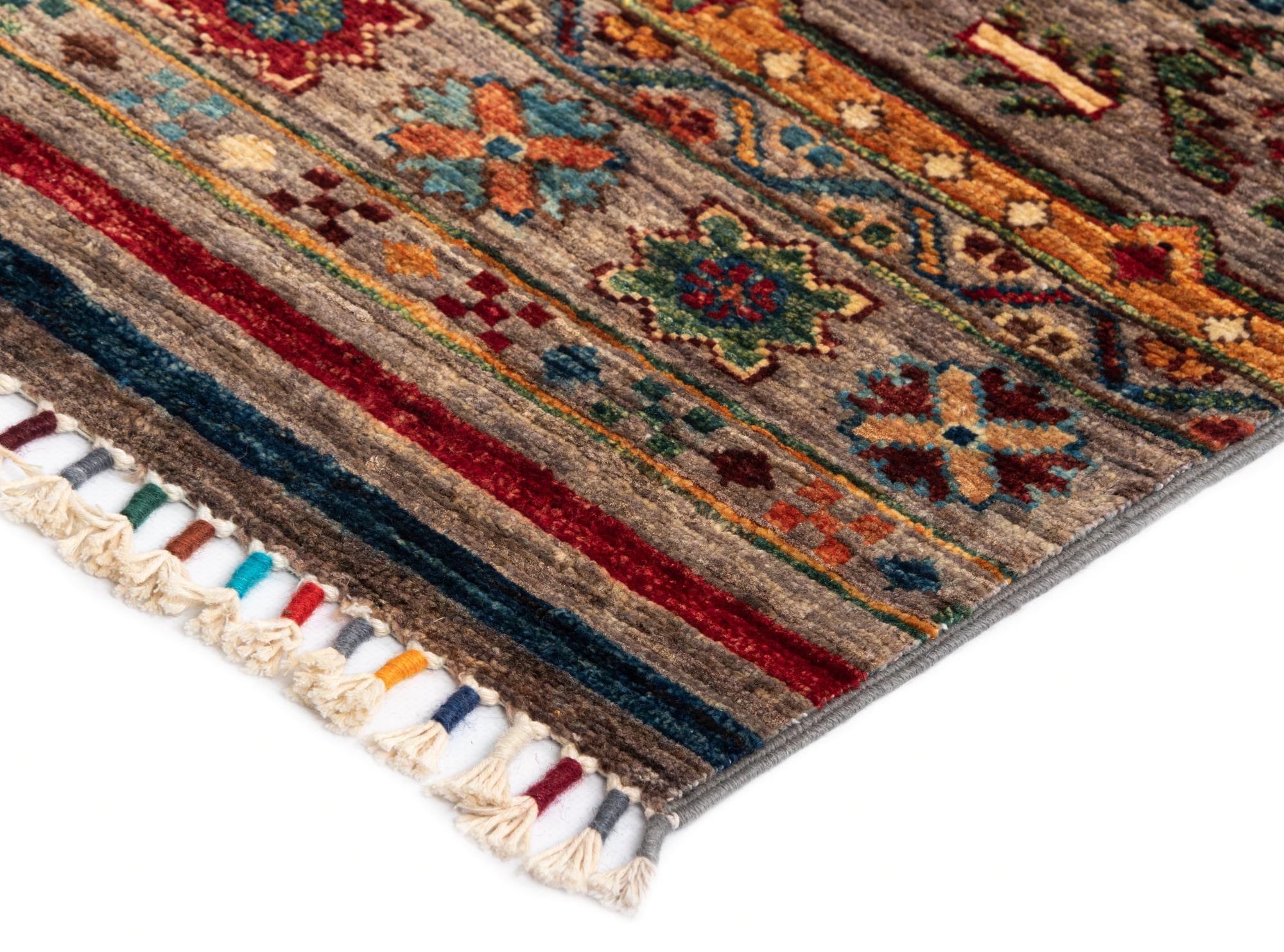 5' 9 x 8' 2 Torkman Wool Rug