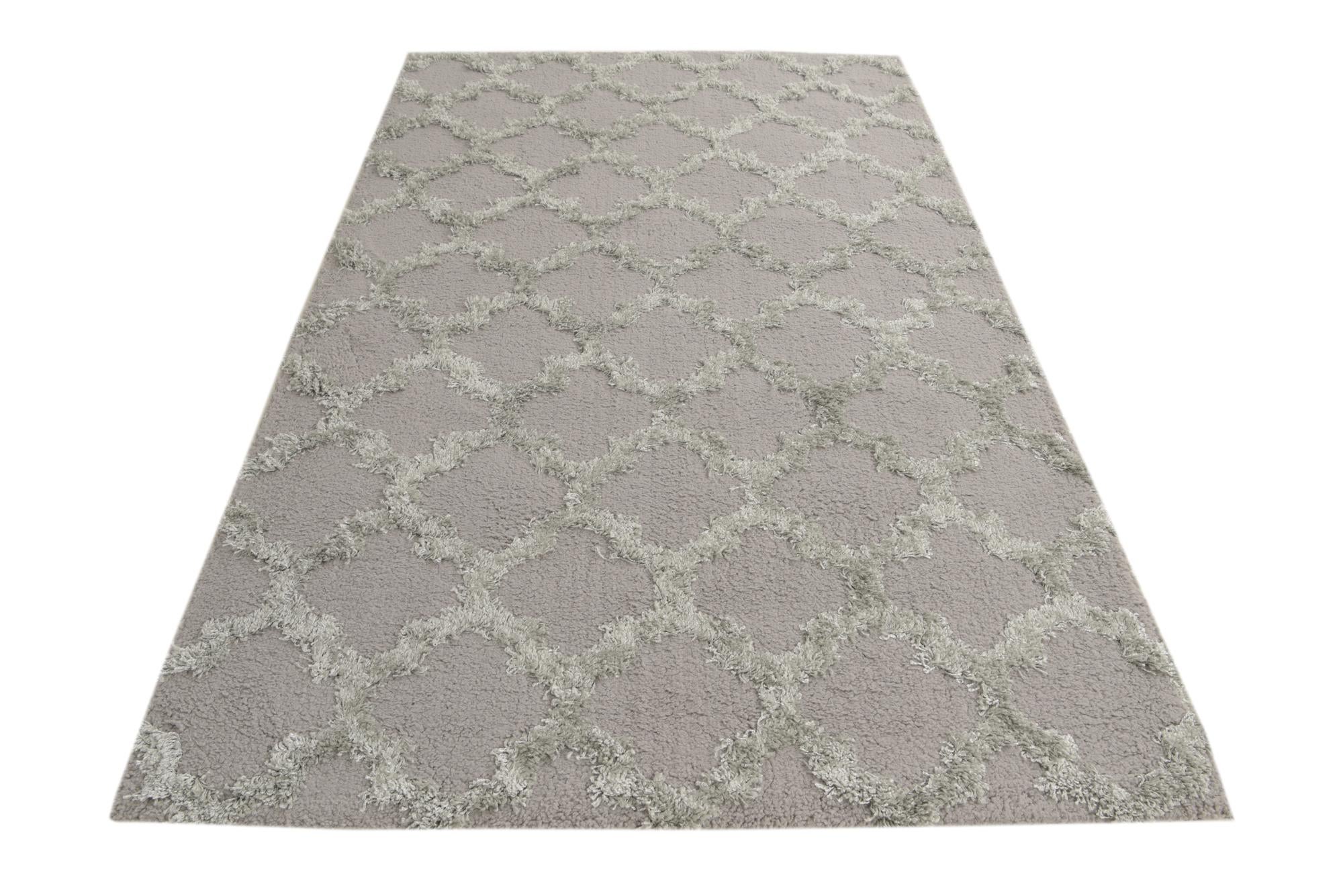 5' x 7' 10 Trellis Shag Rug