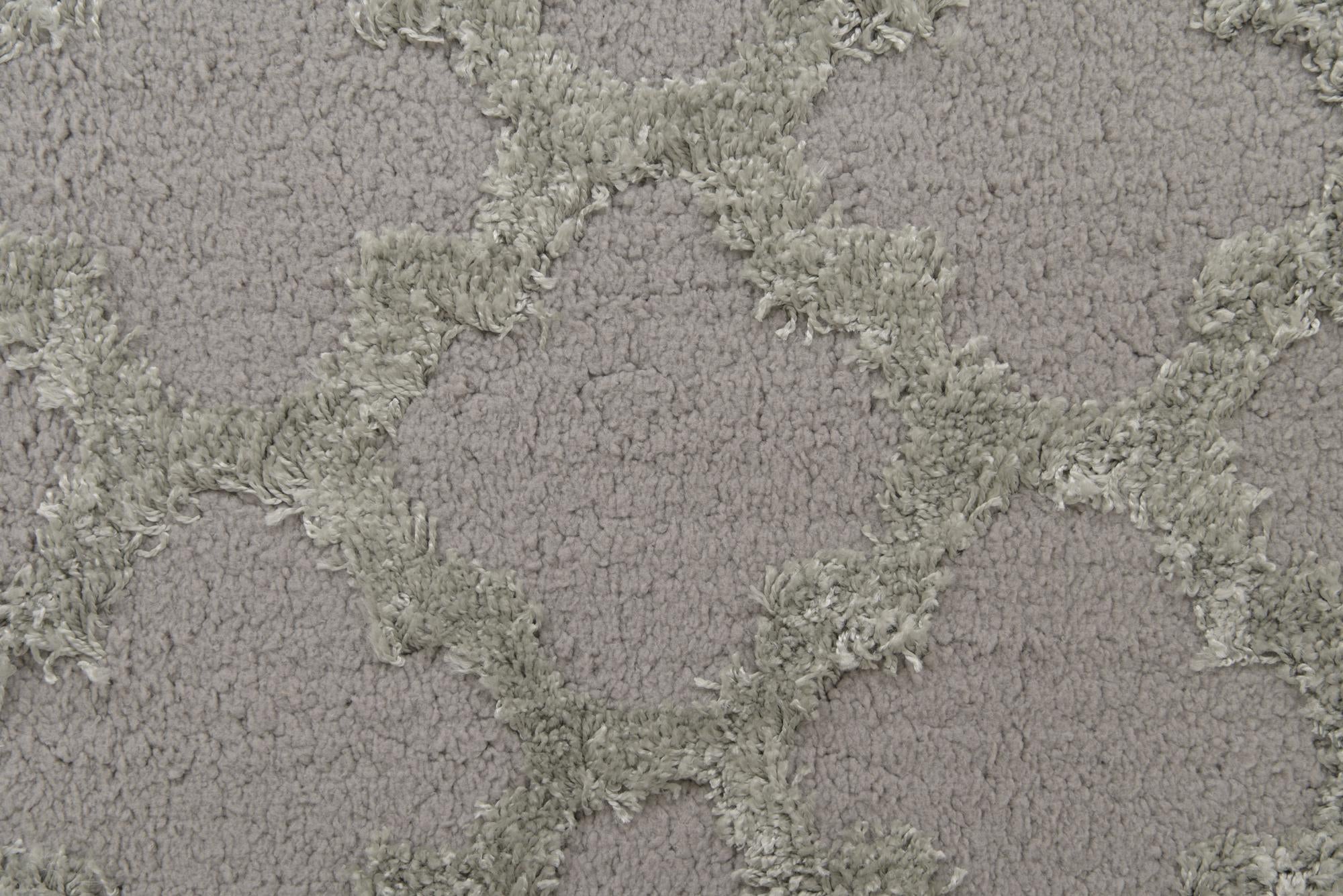 5' x 7' 10 Trellis Shag Rug