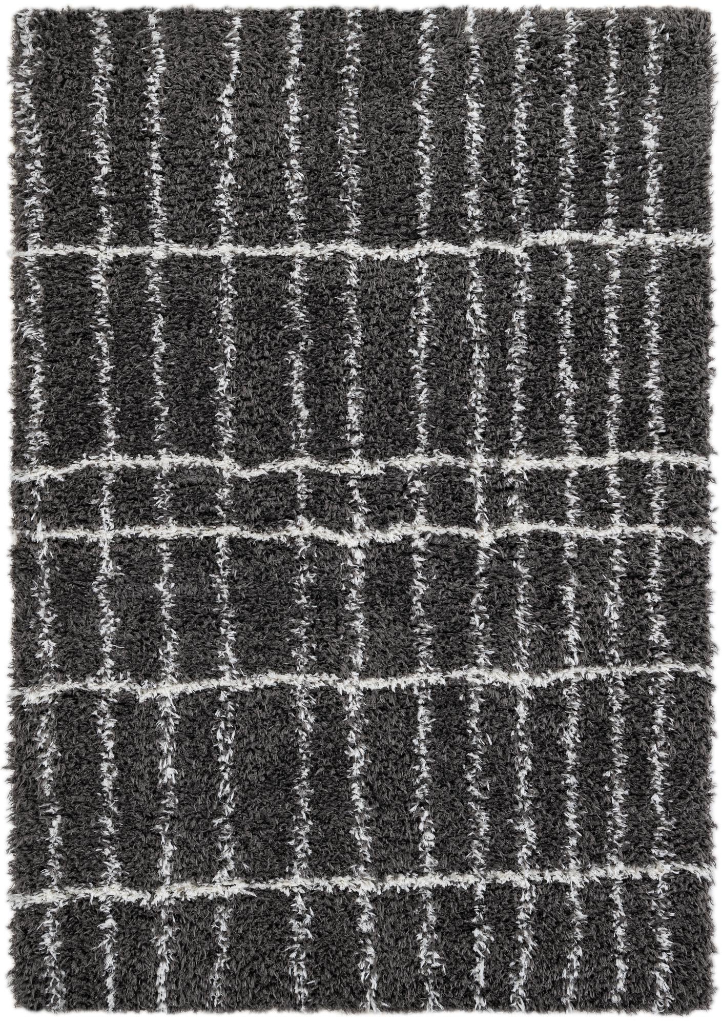 5' 3 x 7' 7 Trellis Shag Rug