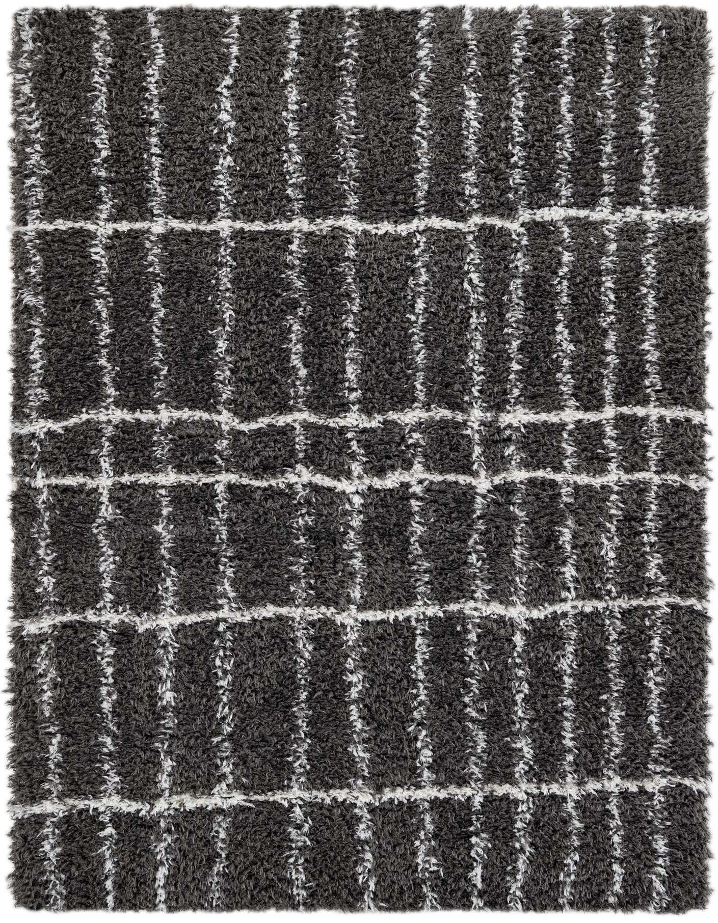 5' 3 x 7' 7 Trellis Shag Rug