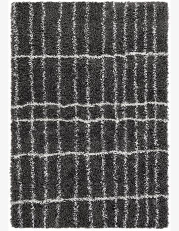 5' 3 x 7' 7 Trellis Shag Rug