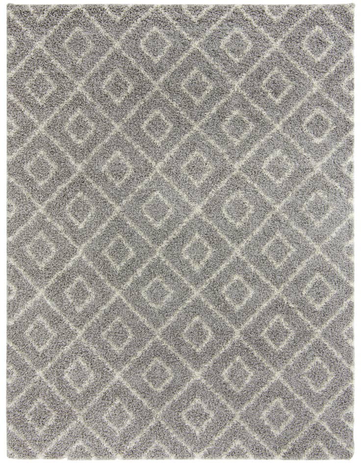 Detail image of 7' 10 x 10' Trellis Shag Rug