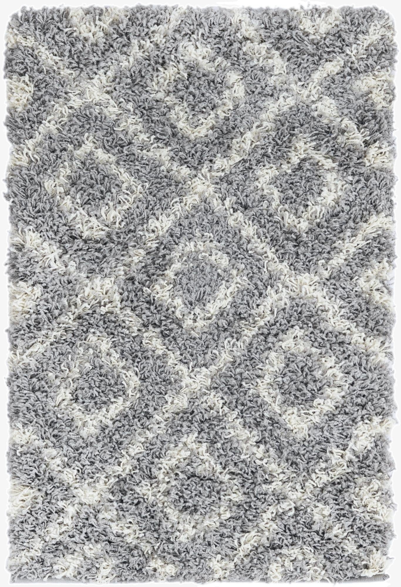 Primary image 2' x 3' Trellis Shag Rug